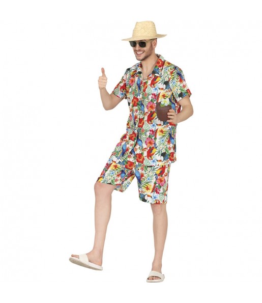 Disfraz de Turista de vacaciones para hombre