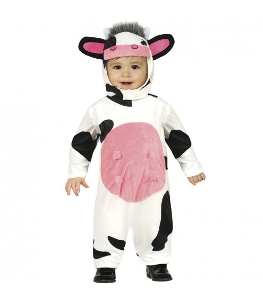 Disfraz de Vaca lechera para bebé
