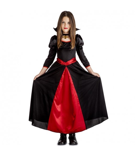 Disfraz de Vampiresa nocturna para niña