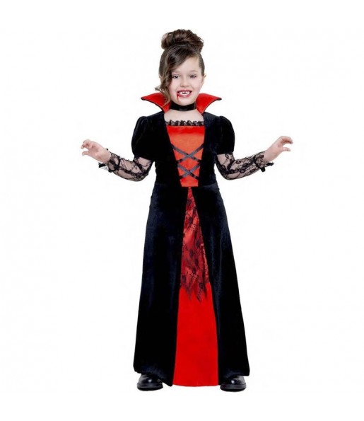 Disfraz de Vampiresa Pensilvania para niña