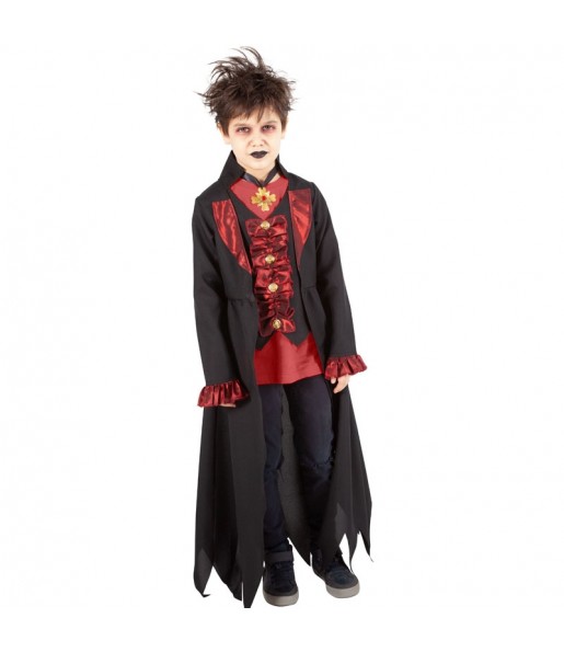 Disfraz de Vampiro con sonido para niño