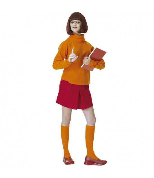 Disfraz de Velma Dinkley de Scooby-Doo para mujer
