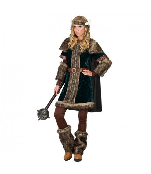 Disfraz de Vikinga Nórdica para mujer