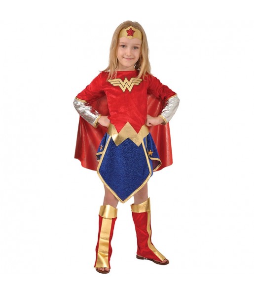 Disfraz de Wonder Woman para niña