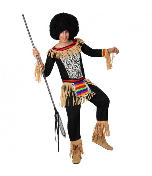 Disfraz de Zulú para hombre