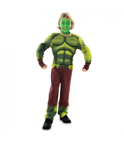 Disfraz del Increible Hulk para niño