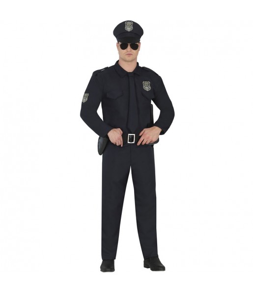 Disfraz de Loca Academia de Policía para hombre