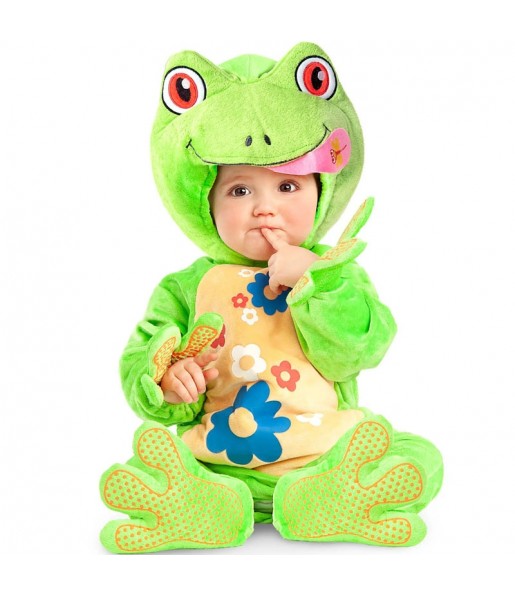 Disfraz de Rana verde para bebé