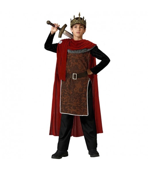 Disfraz de Rey de la Edad Media para niño