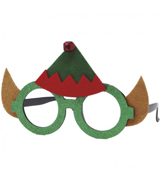 Gafas elfo navidad