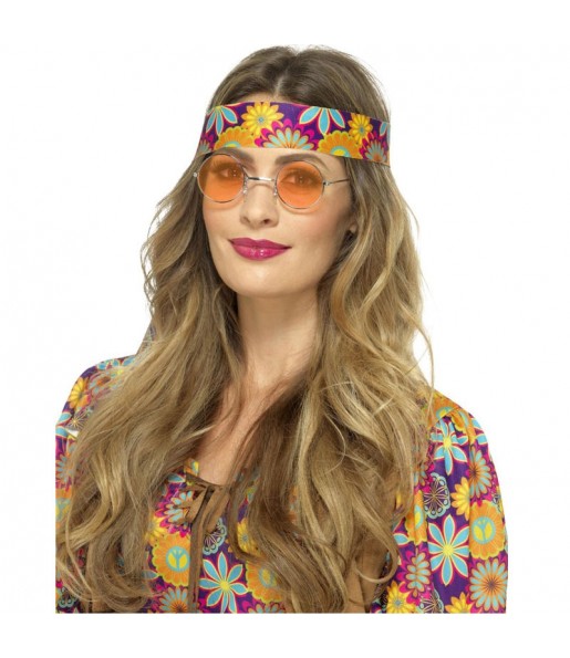 Gafas Hippie naranjas