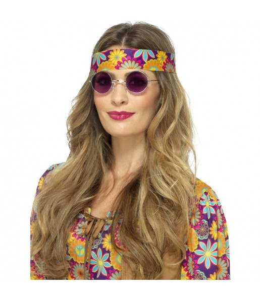 Gafas Hippie Moradas