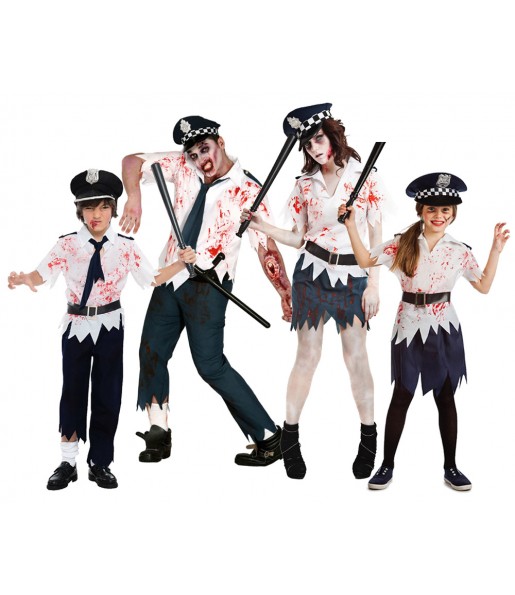 Grupo Policías Zombies