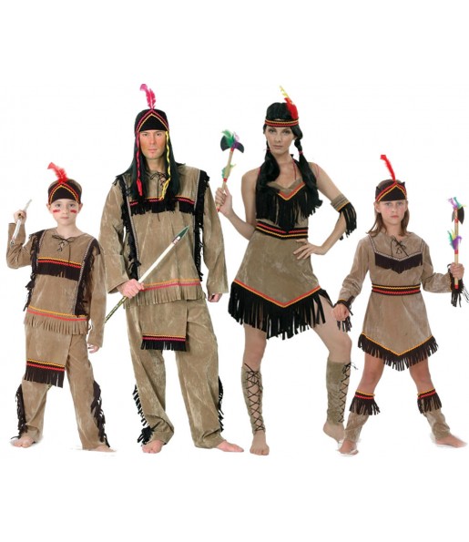 Grupo Disfraces de Indios