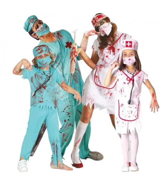 Grupo Cirujanos y Enfermeras Zombies