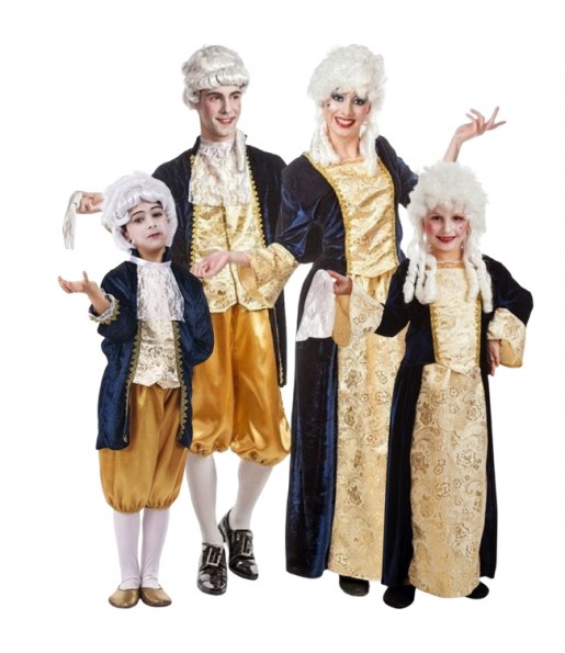 Disfraces Época Luis XV para grupos y familias