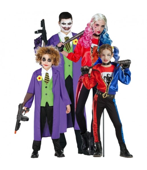 Grupo Joker y Harley Quinn Suicide Squad