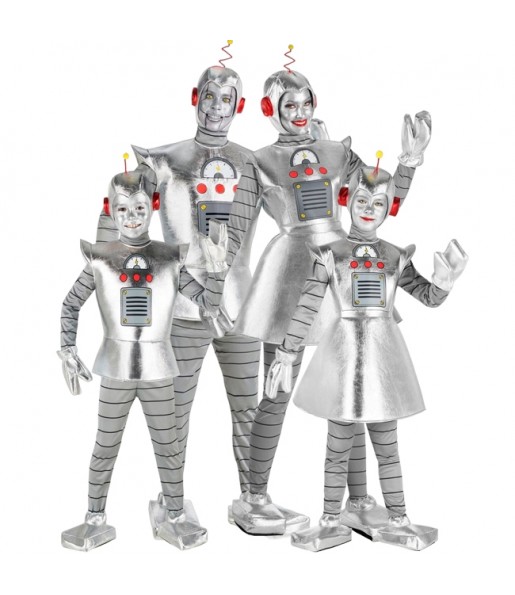 Disfraces Robots TEA para grupos y familias