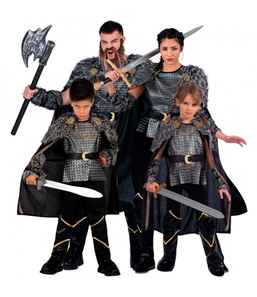 Disfraces Vikingos Ragnar para grupos y familias