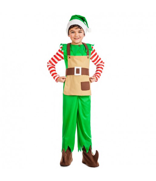 Disfraz de Elfo Navidad para niño