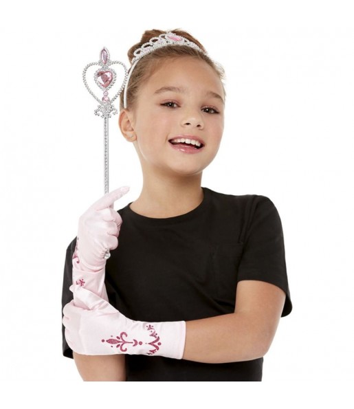 Kit accesorios de Princesa rosa