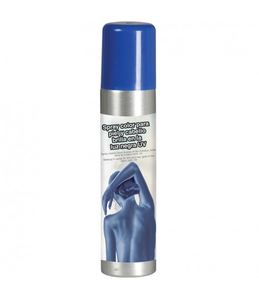 Maquillaje Spray Azul