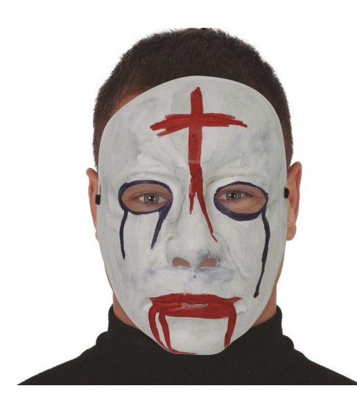 Máscara con cruz La Purga
