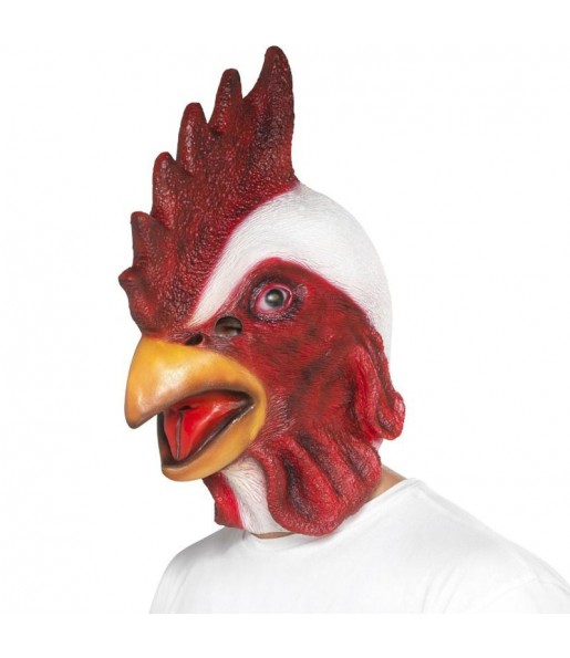 Máscara de pollo de látex