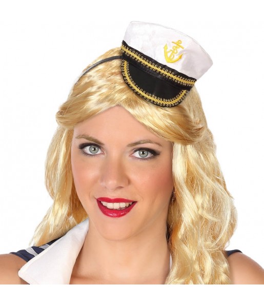 Mini Sombrero Capitán Marina