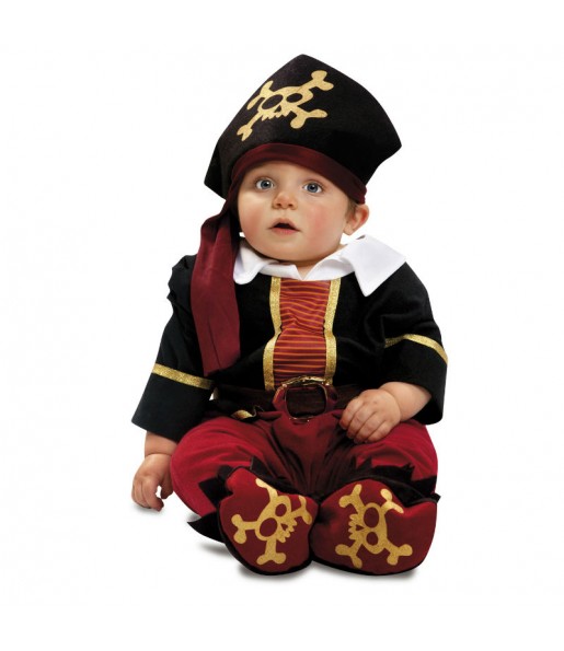 Disfraz de Capitán Pirata Bebe
