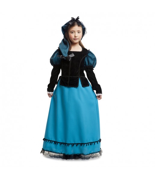 Disfraz de Dama de Época Goya para niña
