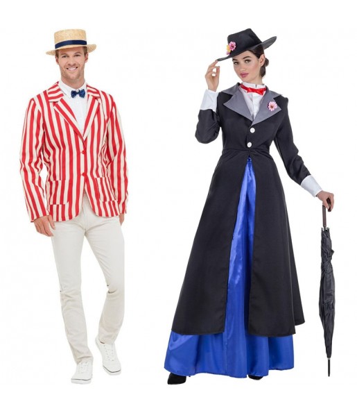 Pareja Bert y Mary Poppins