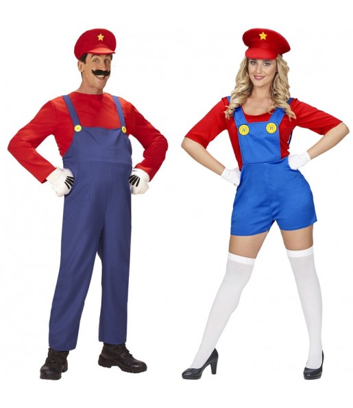 Pareja Mario Bros
