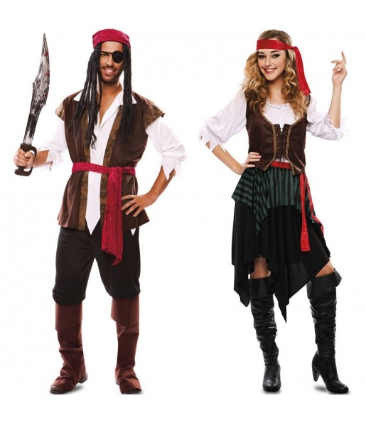 Pareja Reyes Piratas