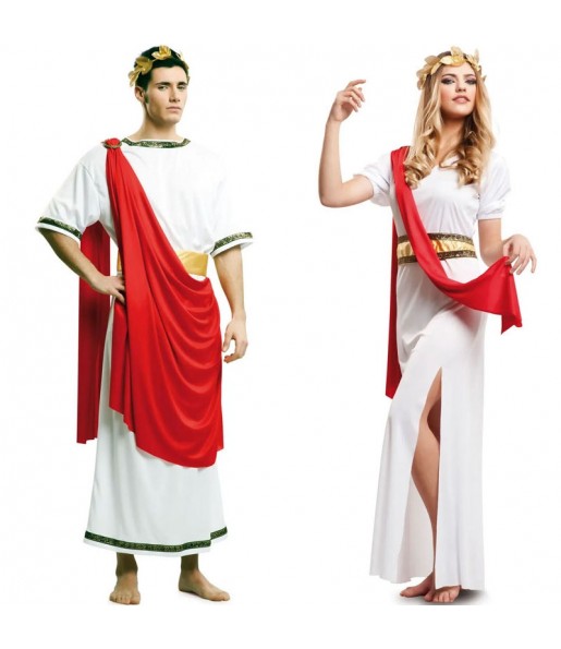 Pareja de Romanos César y Agripina