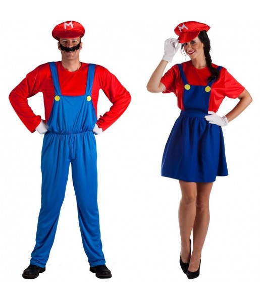 Pareja de Súper Mario Bros