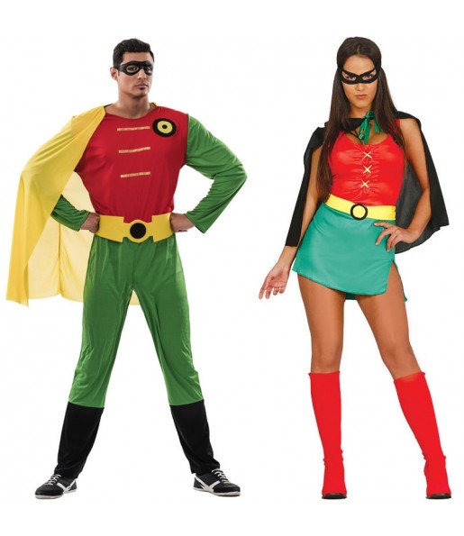 Pareja Superhéroes Robin