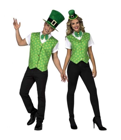 Irlandeses Saint Patrick para disfrazarte en pareja