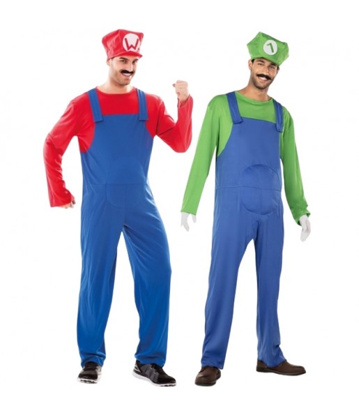 Mario y Luigi para disfrazarte en pareja