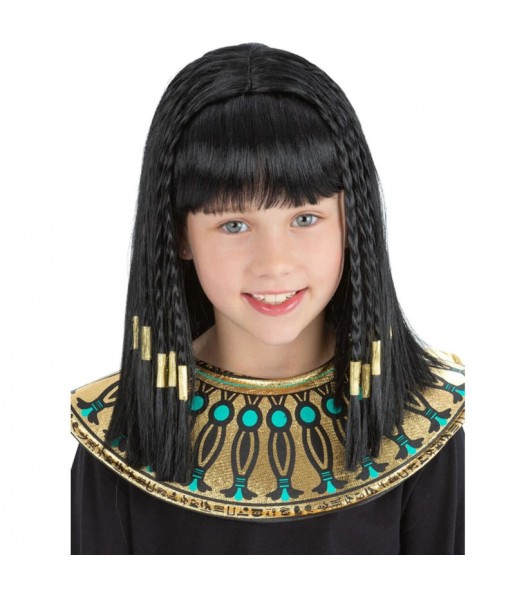 Peluca Egipcia Cleopatra infantil 