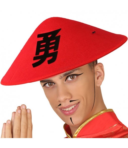 Sombrero Chino rojo