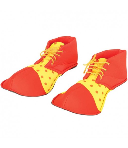 Zapatos Payaso Rojos y amarillos