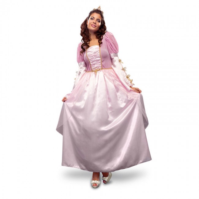 Disfraz de Princesa Rosa Lujo para adulto | disfraces para mujer online
