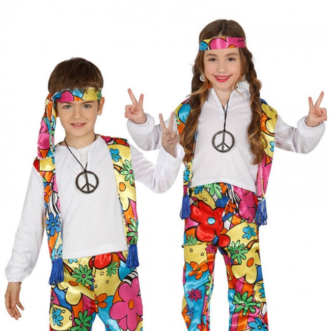 vulgar Rechazo volumen Disfraz de Hippie Unisex | Comprar disfraces para niño online