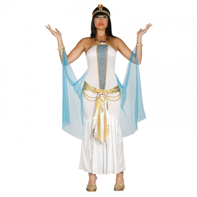 Bosque El diseño Puntuación Disfraz de Reina Egipcia Anat para mujer - Envío en 24h