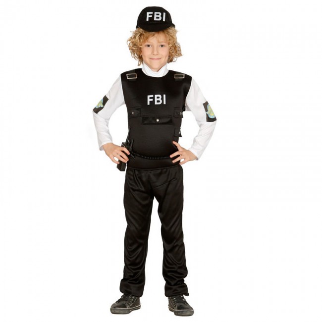Disfraz Policía FBI para niño - Envíos en 24h