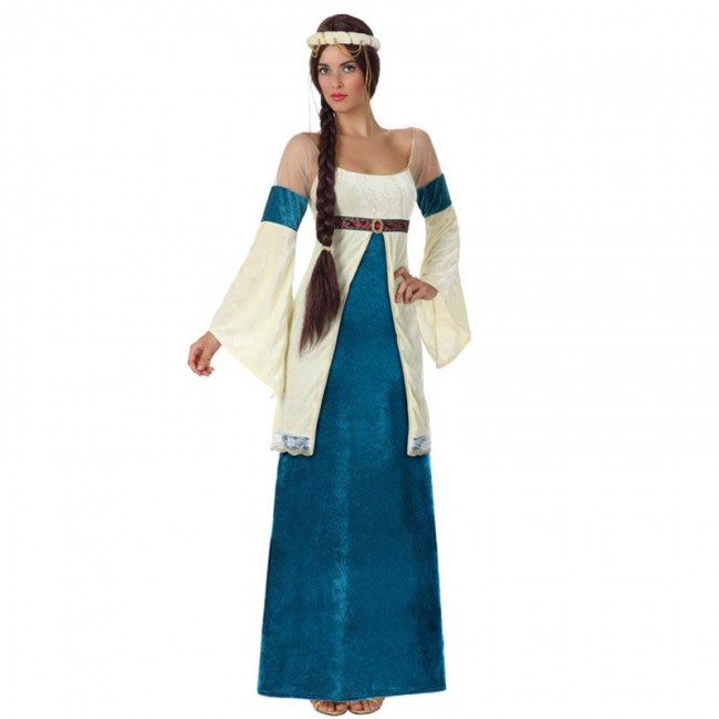 Terrible Cinco Excluir Disfraz de Dama Medieval para mujer - Envío en 24h