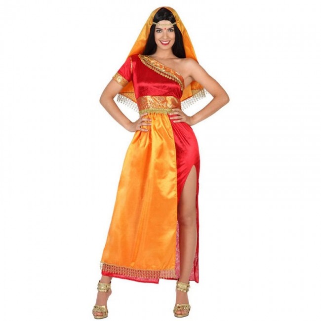 Árbol de tochi ir al trabajo clase Disfraz de Hindú Bollywood para mujer - Envío en 24h