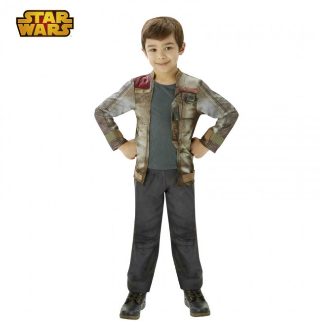 Rechazar cuello Divertidísimo Disfraz de Finn Star Wars para niño - Envíos en 24h