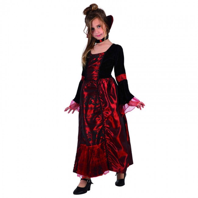 Disfraz Vampiresa Gótica Lujo niña  Disfraces Halloween en 24h
